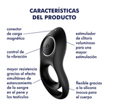 Anillo Satisfyer Legendary Duo - Black - Cake Sex Shop 2